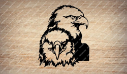 Eagles Svg File - Eagles Stencil - Eagle Clip art - Wild Birds Svg - Bird  Clip art - Svg For Cricut - Svg For Silhouette - DXF - EPS - PNG