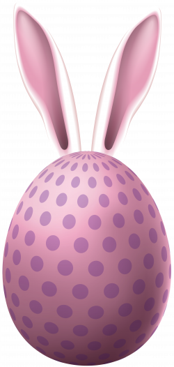 Easter Egg with Rabbit Ears PNG Clip Art Image | Gallery ...