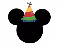 Mickey and Minnie Heads with Party Hats. | Mickey Ears & Heads ...