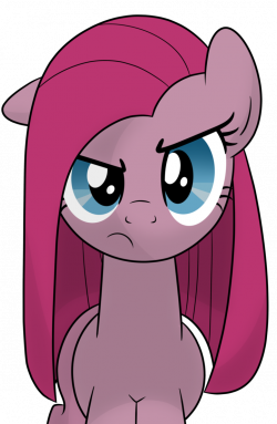 Vector: Pinkamena Angry Stare by drawponies on deviantART ...