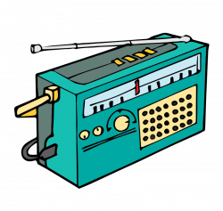 Radio Cartoon Cliparts Free collection | Download and share Radio ...