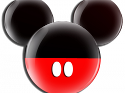 Mickey Mouse Head Black and Red Wallpaper | mickeyss :) | Pinterest ...