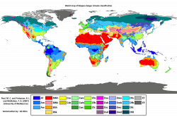 Koppen Climate World Map | maps | Pinterest