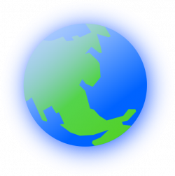 Planet Earth clipart large - Pencil and in color planet earth ...