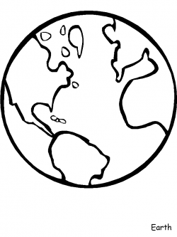 Line Drawing Of The Earth | Free download best Line Drawing ...