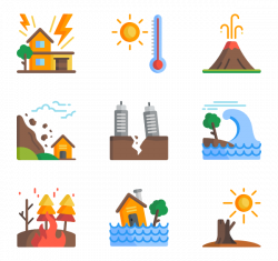 Natural disaster Icons - 529 free vector icons