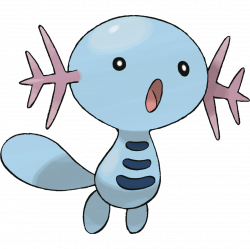 Wooper - 194 - This Pokémon lives in cold water. It will leave the ...