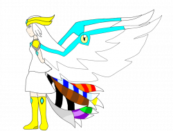 Ahri Foxtails(Mega Goddess form) by NeonCarla on DeviantArt