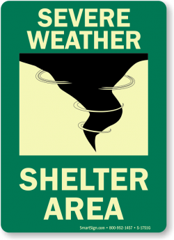 Emergency Shelter Signs