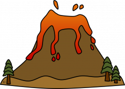 28+ Collection of Volcano Clipart Free | High quality, free cliparts ...