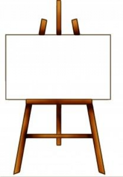 Free Easel Clipart | Clipart and Things | Pinterest | Clip art ...