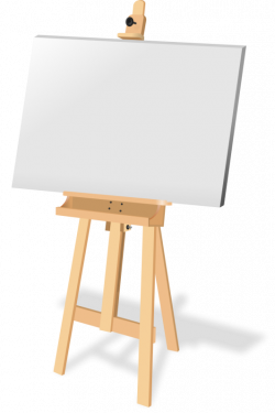 paint easel clipart - OurClipart