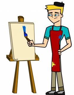 Image - Michael Painting pose.png | Total-Drama-Gone-Wild Wikia ...
