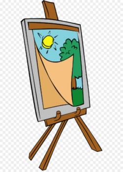 Painting Easel Clip art - Art Easel Clipart png download - 600*1250 ...