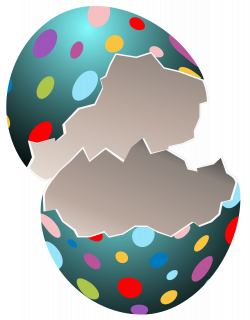 Broken Easter Egg Transparent PNG Clip Art Image | Gallery ...