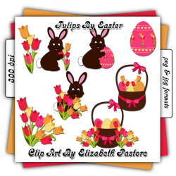Tulips by Easter clip art collection consist of 8 different images ...