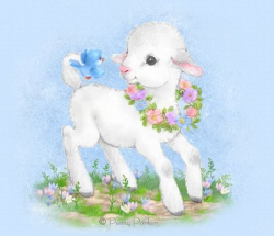Lamb Easter Clipart - Clip Art Library