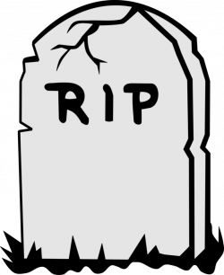 Death Headstone Grave Burial Funeral free commercial clipart - Black ...