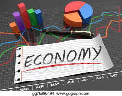 Clipart - Economic budget. Stock Illustration gg76696494 ...