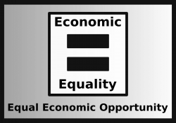 Clipart - Equal Economic Opportunity