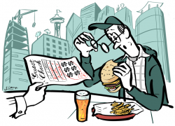 Beer, burgers and haircuts: Seattle hits new high for cost ...