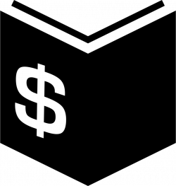 Book Of Economy With Dollar Money Sign Svg Png Icon Free Download ...