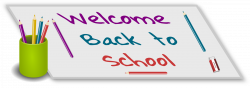 Clipart - Welcome Back to school