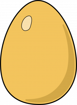 Clipart - brown egg