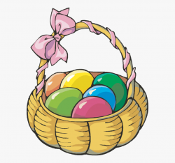 17 Free Easter Egg And Easter Basket Clip Art Designs ...
