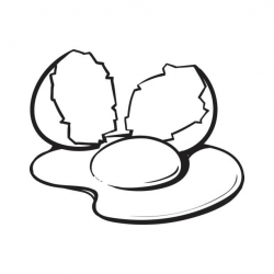 Free Egg Clipart Black And White, Download Free Clip Art ...