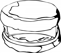 Clipart - Fast Food, Breakfast, Egg Muffin