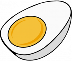 28+ Collection of Boiled Egg Clipart Black And White | High quality ...