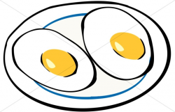 Breakfast Eggs Sunny Side Up | Church Food Clipart