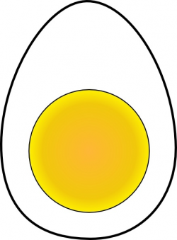 Soft Boiled Egg clip art Free vector in Open office drawing ...