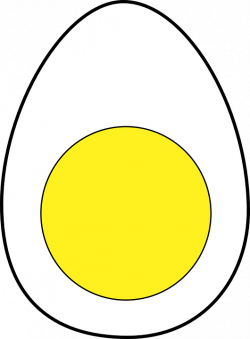 Yolk PNG Black And White Transparent Yolk Black And White.PNG Images ...