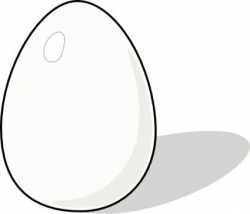 clip art black and white | White Egg clip art Vector clip ...