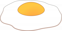 Fried egg Breakfast Shirred eggs Clip art - Fried Egg Clipart 1000 ...