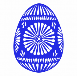 Easter Egg Single - Easter Eggs Clipart Orange, Transparent ...