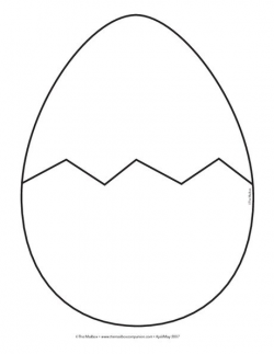 Egg Pattern | Easter (non-religious) | Easter egg template ...