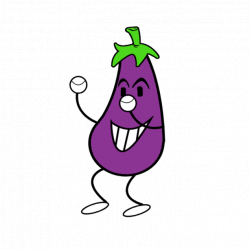 Dancing eggplant. | GIFs | Pinterest | Eggplants