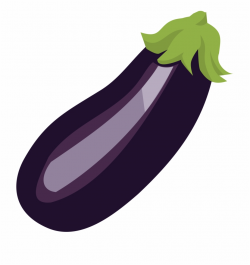 Png Black And White Library Eggplant Clipart Objects ...