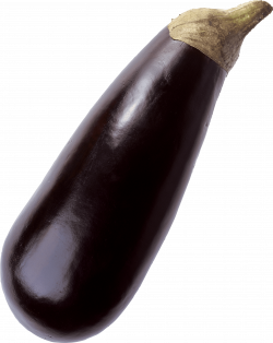 Single Eggplant transparent PNG - StickPNG