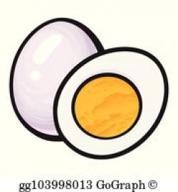 Hard Boiled Eggs Clip Art - Royalty Free - GoGraph