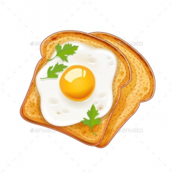Sandwich with Fried egg. Fast food. Cooking lunch, dinner ...