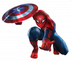 Spider-Man Captain America Marvel Cinematic Universe Film Art ...