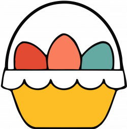 Clipart - Basket of eggs
