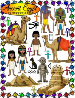 Ancient Egypt Clipart by peggiejeanie | Teachers Pay Teachers