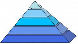 Pyramids Blue Shape Egyptian 3D PNG Image - Picpng