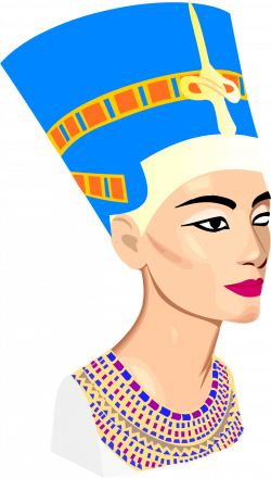 Clipart - Nefertiti Portrait