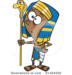 Egyptian Clipart #1494505 - Illustration by toonaday